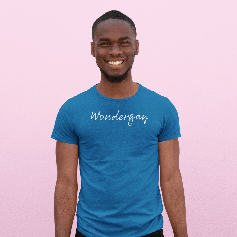 
                  
                    Shirts Heather Columbia Blue / XS Wondergay T-Shirt INVI-Expressionwear
                  
                