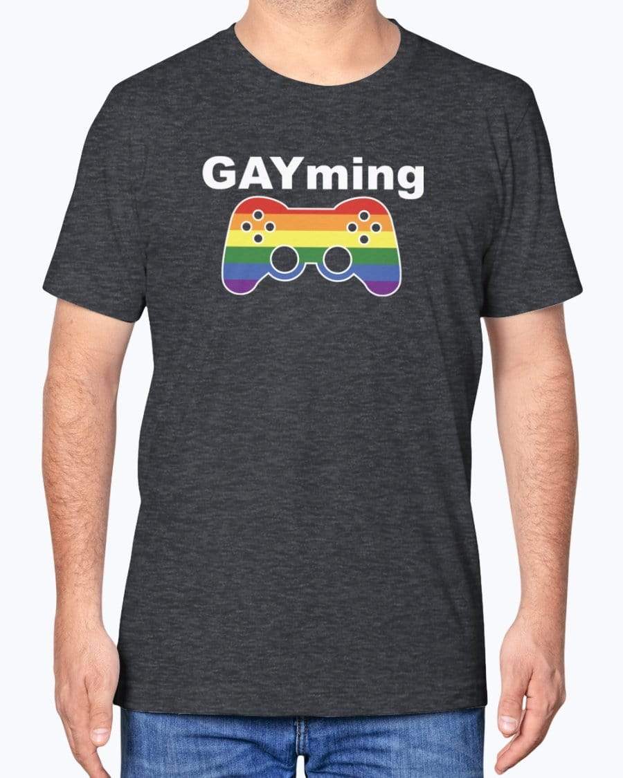 
                  
                    Shirts Heather Midnight Navy / XS GAYming T-Shirt INVI-Expressionwear
                  
                