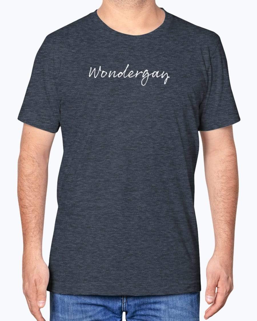 
                  
                    Shirts Heather Navy / XS Wondergay T-Shirt INVI-Expressionwear
                  
                