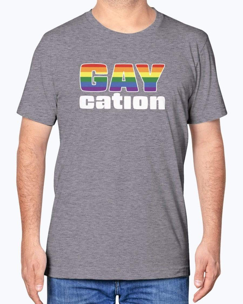 
                  
                    Shirts Heather Storm / XS Gaycation T-Shirt INVI-Expressionwear
                  
                