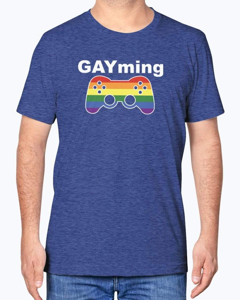 
                  
                    Shirts Heather True Royal / XS GAYming T-Shirt INVI-Expressionwear
                  
                