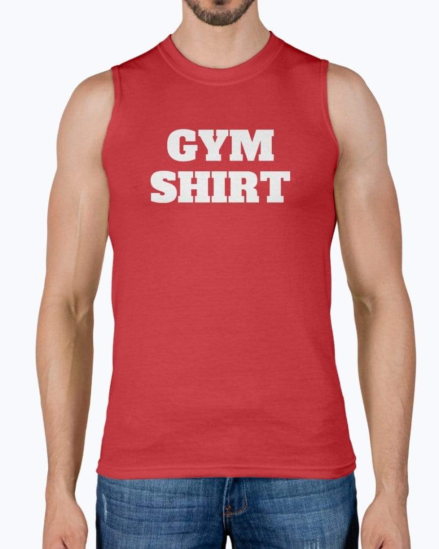 sleeveless gym shirts