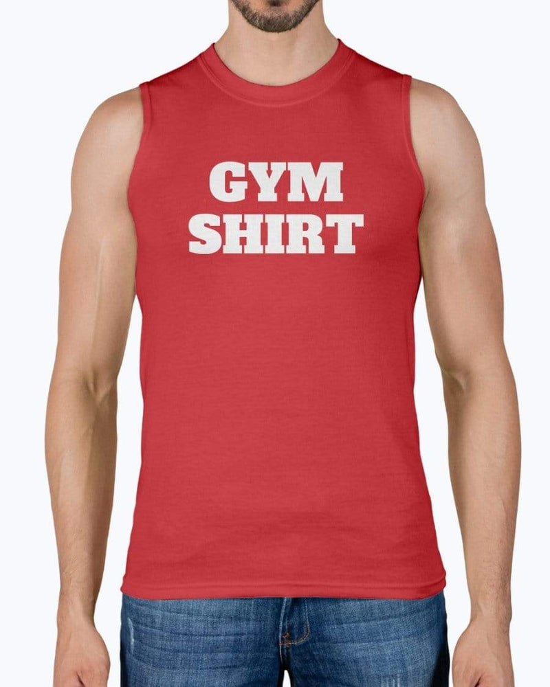 
                  
                    Shirts Red / S Gym Shirt Sleeveless Muscle T-Shirt INVI-Expressionwear
                  
                