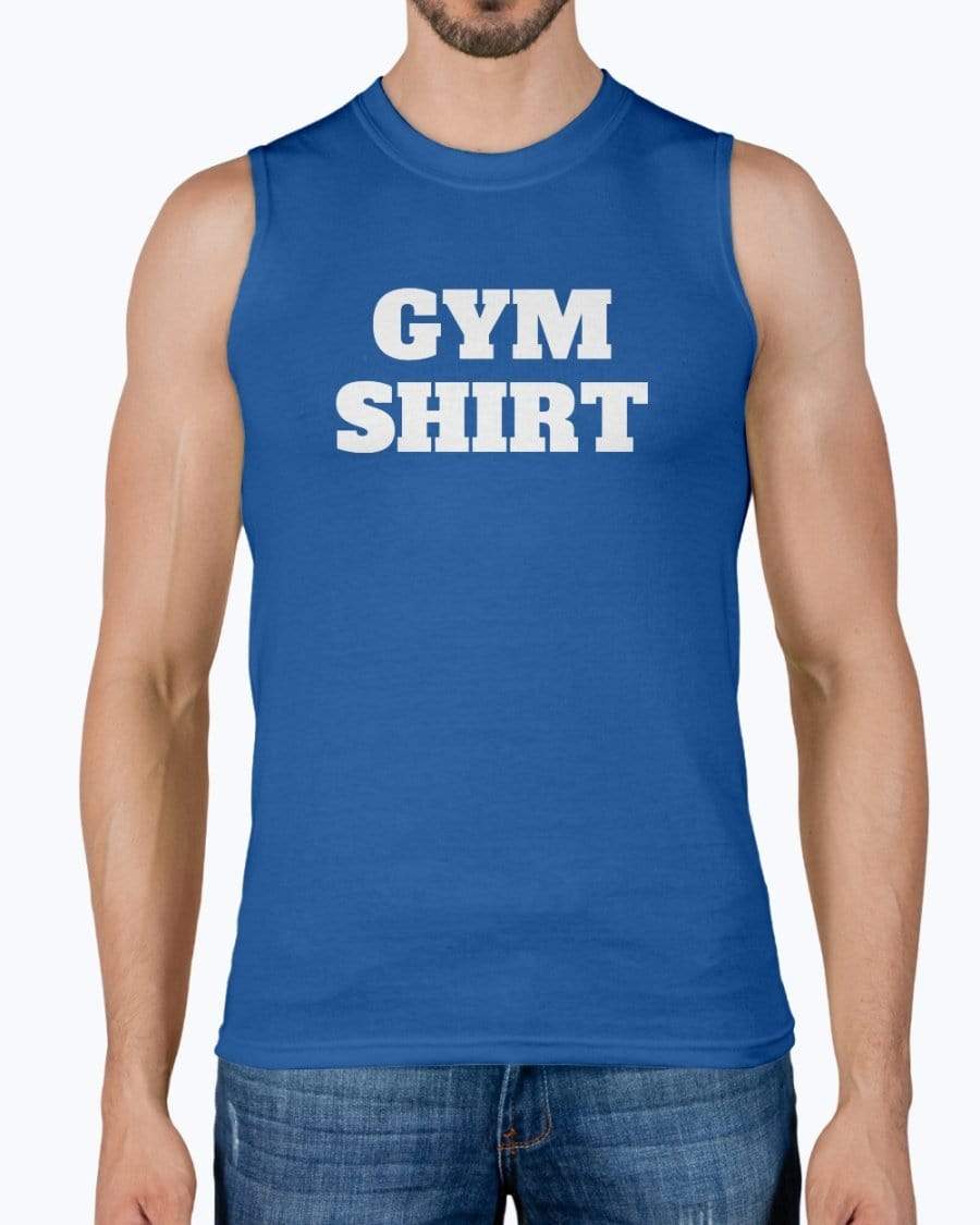 
                  
                    Shirts Royal / S Gym Shirt Sleeveless Muscle T-Shirt INVI-Expressionwear
                  
                