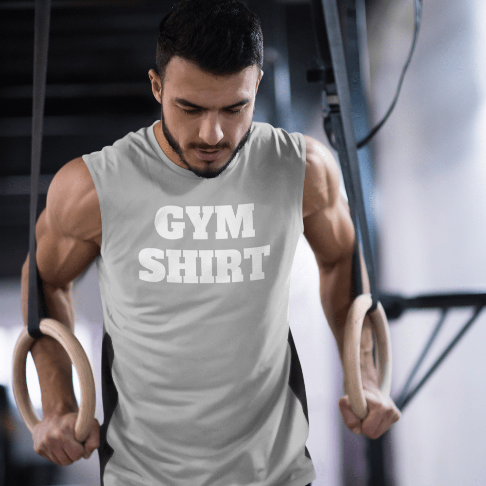 Gym Shirt Sleeveless Muscle T-Shirt – INVI Expressionwear