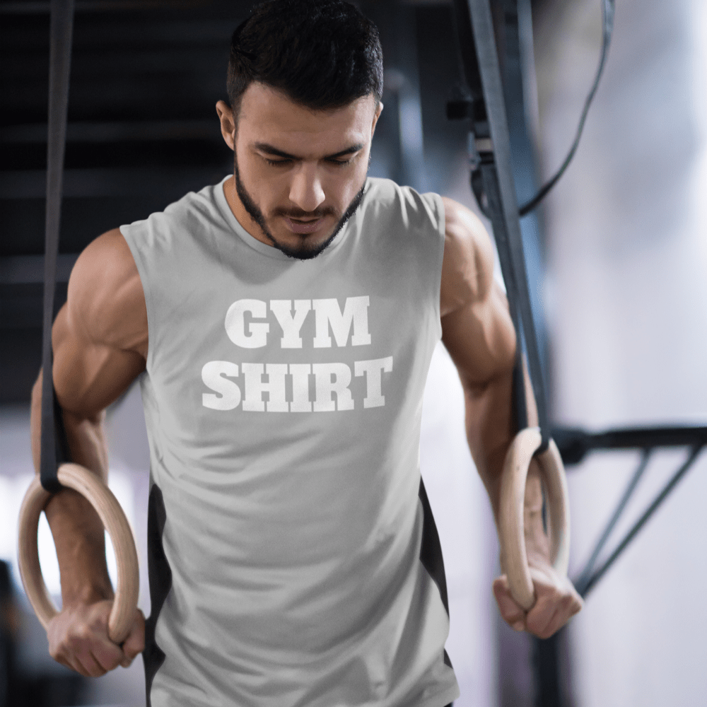 
                  
                    Shirts Sport Grey / S Gym Shirt Sleeveless Muscle T-Shirt INVI-Expressionwear
                  
                
