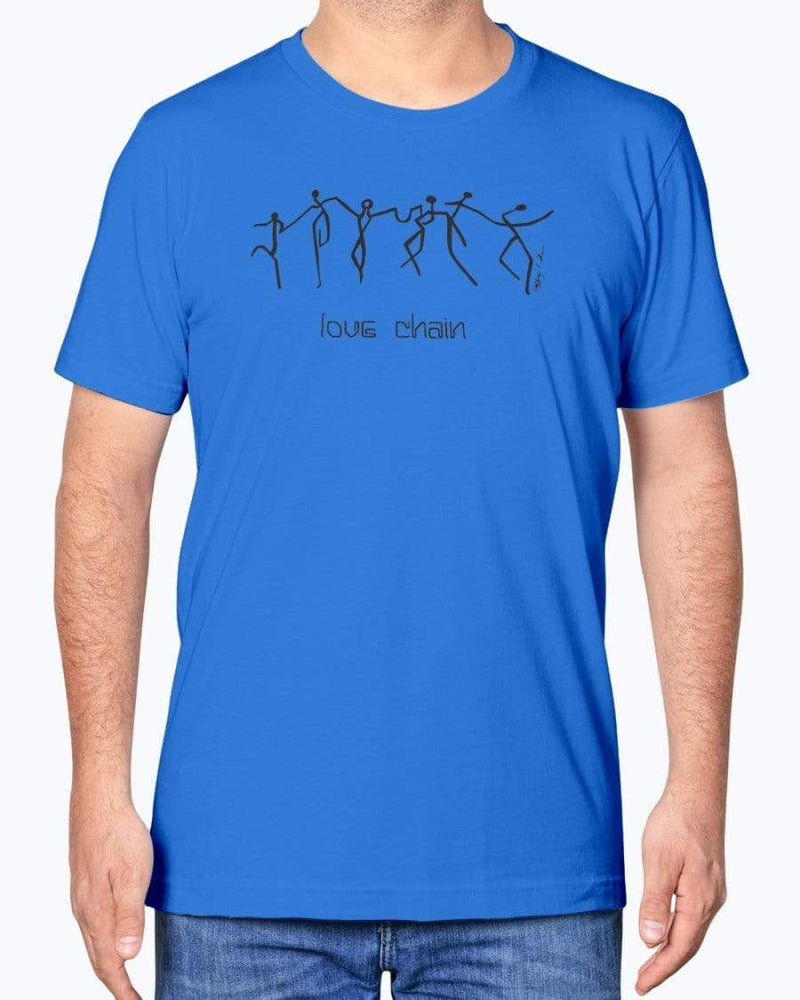 
                  
                    Shirts True Royal / XS Love Chain - T-shirt INVI-Expressionwear
                  
                