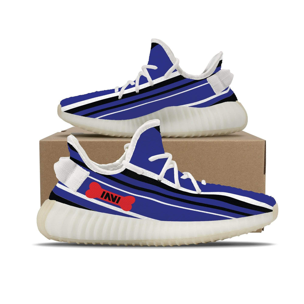sneaker Pup Pride Mesh Knit Sneaker - White INVI-Expressionwear