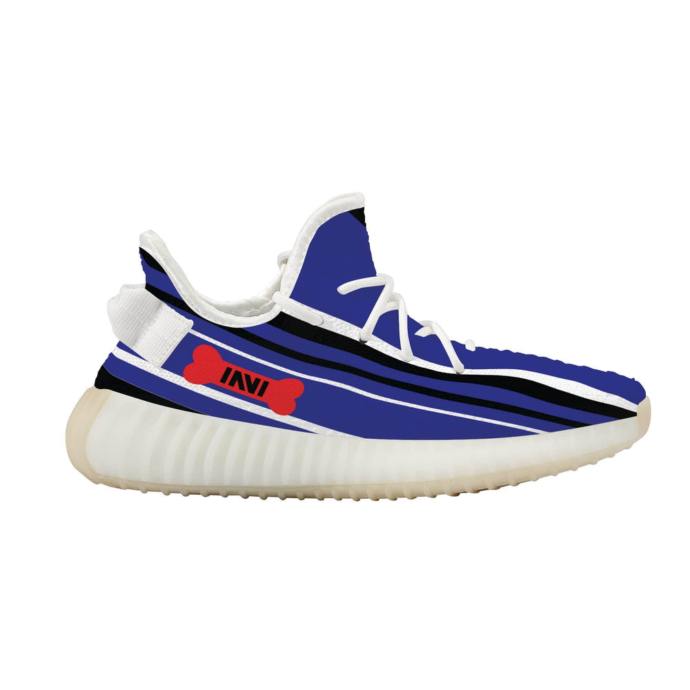 sneaker Pup Pride Mesh Knit Sneaker - White INVI-Expressionwear