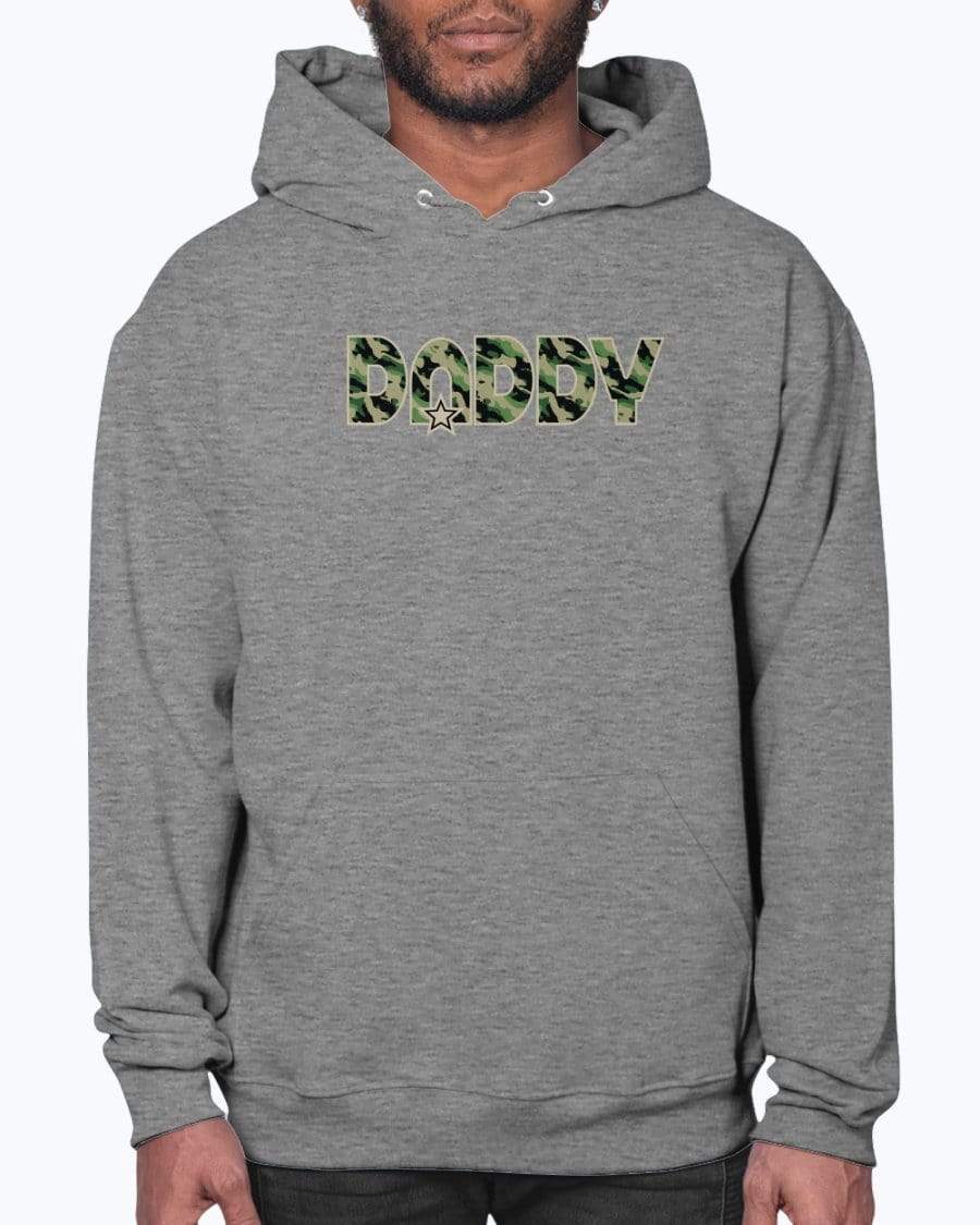Sweatshirts Athletic Heather / S Camo Daddy Hoodie INVI-Expressionwear