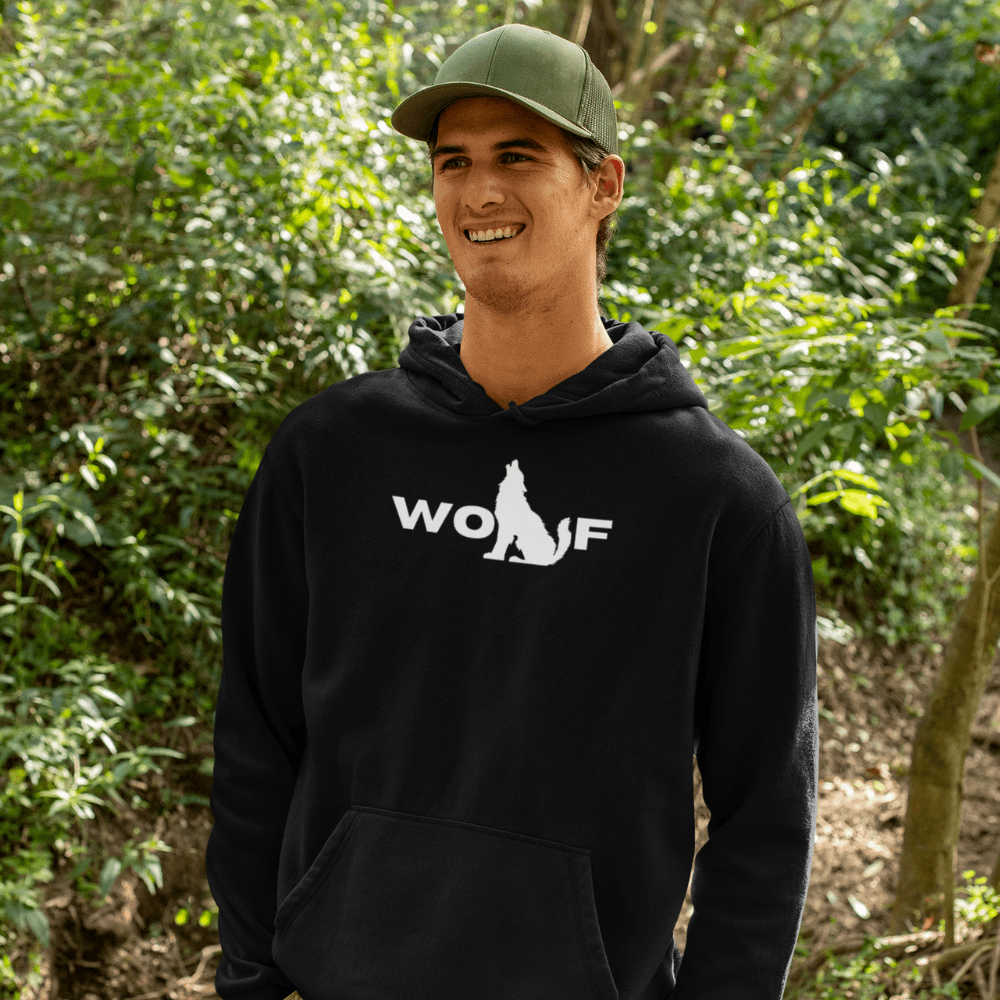 
                  
                    Sweatshirts Black Heather / S Wolf Hoodie INVI-Expressionwear
                  
                