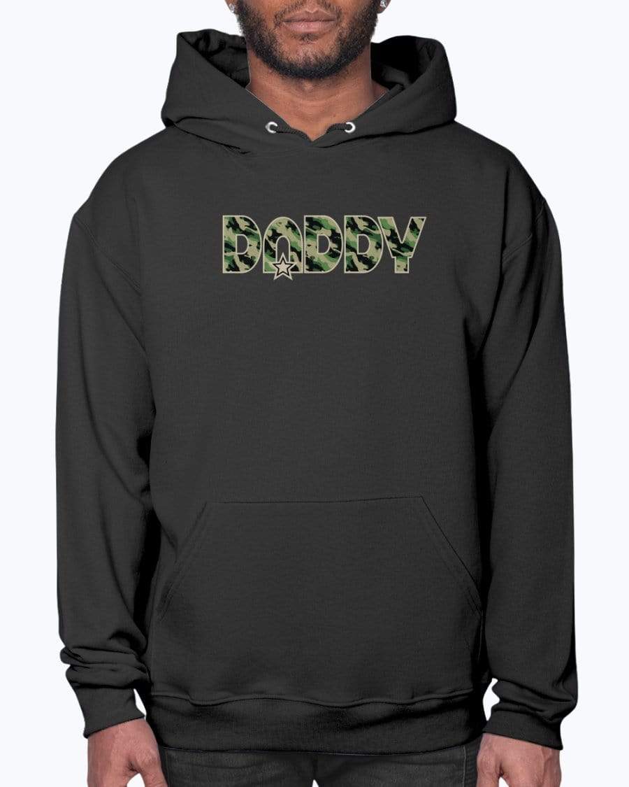 Sweatshirts Black / S Camo Daddy Hoodie INVI-Expressionwear
