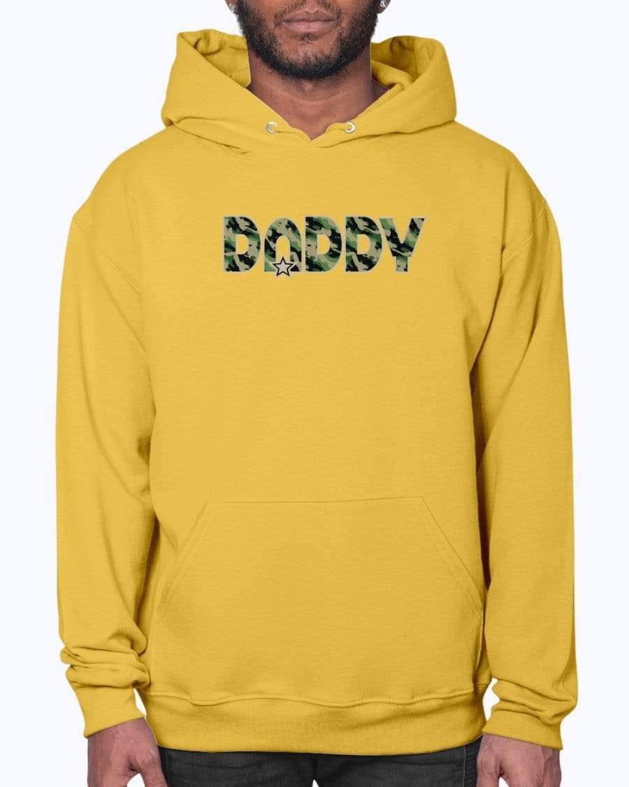 Sweatshirts Gold / S Camo Daddy Hoodie INVI-Expressionwear