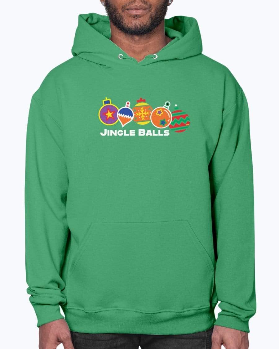 
                  
                    Sweatshirts Kelly Green / S Jingle Balls Holiday Hoodie INVI-Expressionwear
                  
                