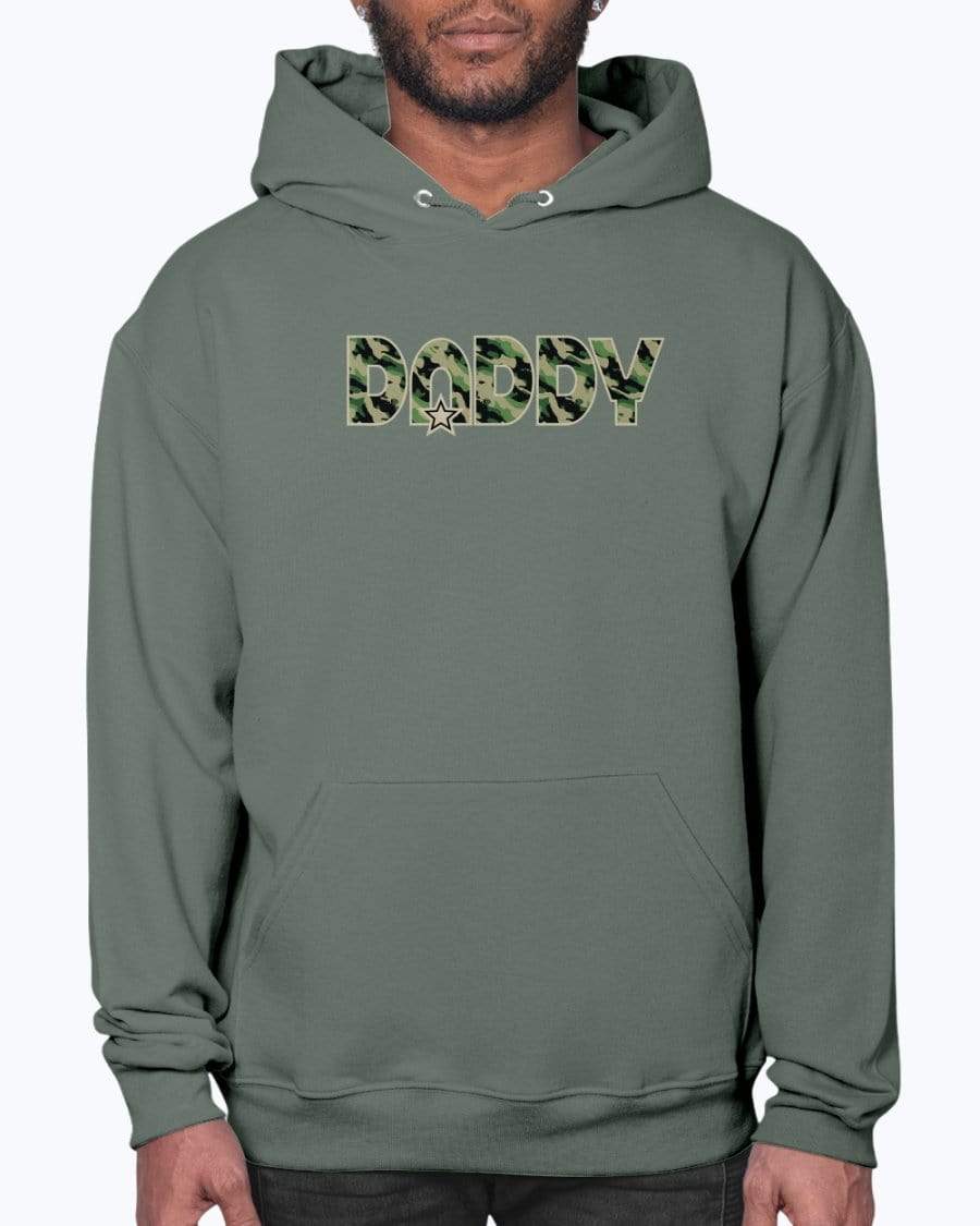Sweatshirts Military Green / M Camo Daddy Hoodie INVI-Expressionwear