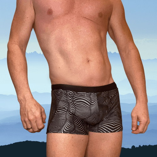 Swirl Trunks Swimsuit INVI-Expressionwear