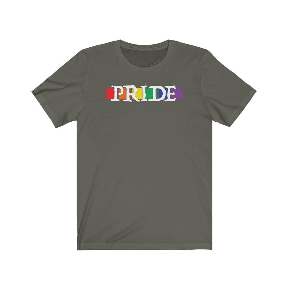 
                  
                    T-Shirt Army / XS Pride Cube Design T-shirt INVI-Expressionwear
                  
                