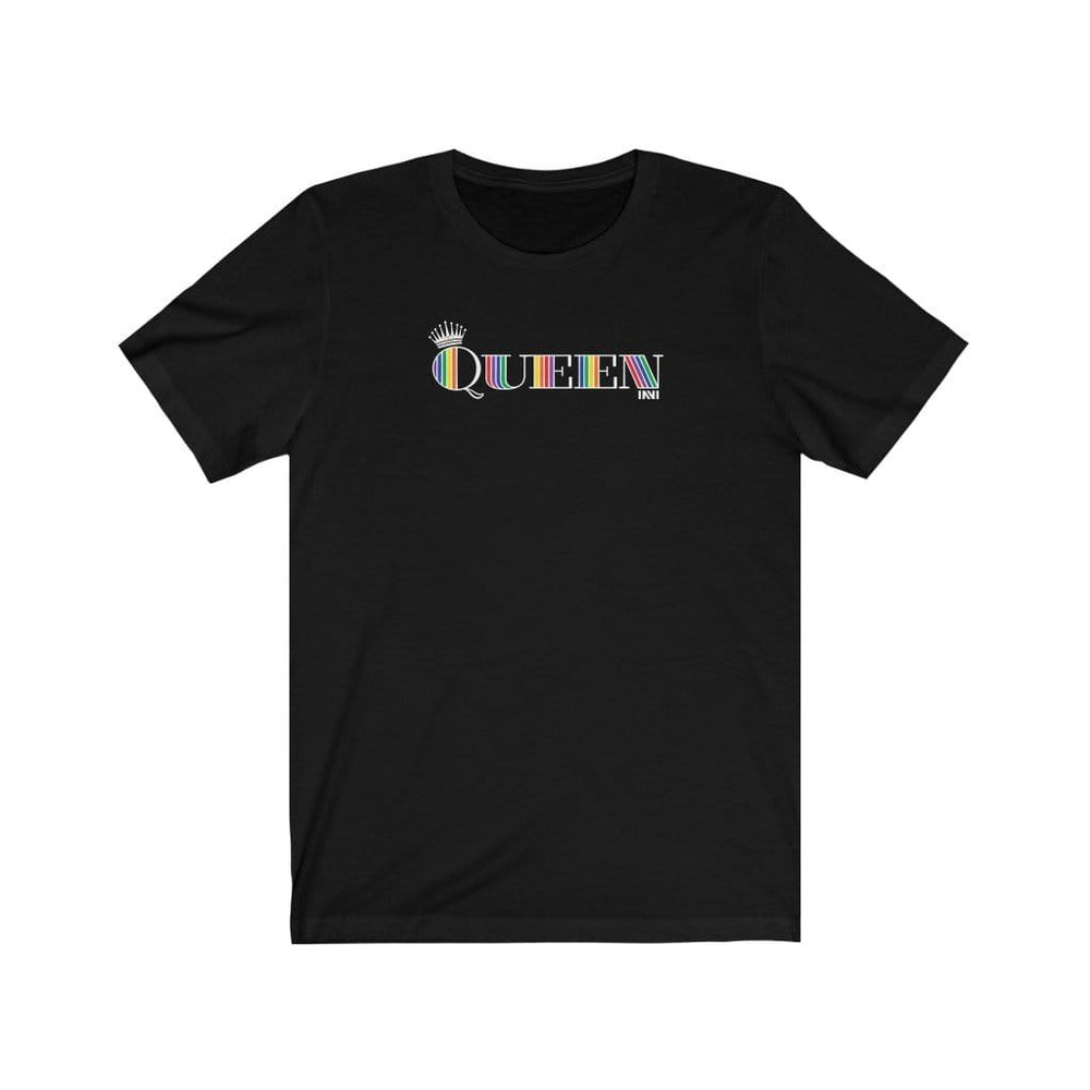 
                  
                    T-Shirt Black / XS Rainbow Queen T-shirt INVI-Expressionwear
                  
                