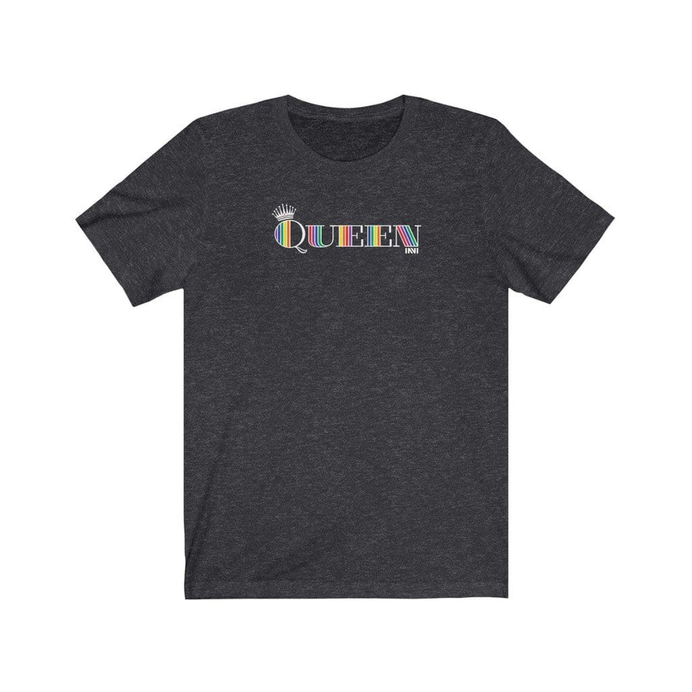
                  
                    T-Shirt Dark Grey Heather / XS Rainbow Queen T-shirt INVI-Expressionwear
                  
                