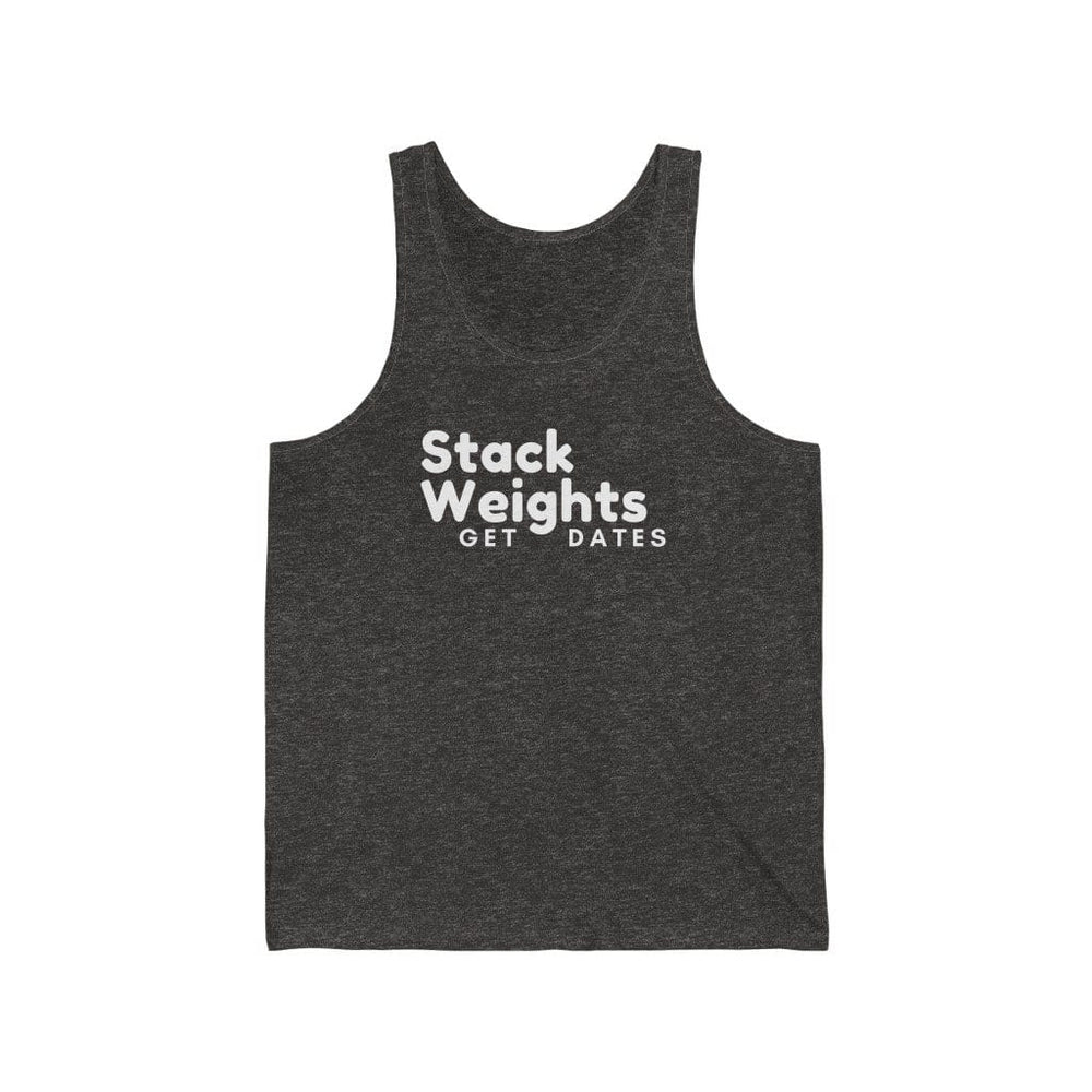 
                  
                    Tank Top Charcoal Black TriBlend / S Stack Weights Get Dates Tank Top INVI-Expressionwear
                  
                