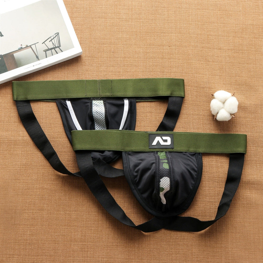 
                  
                    Thong black / M - 28-30" Military Black Camo Jock Strap Underwear INVI-Expressionwear
                  
                