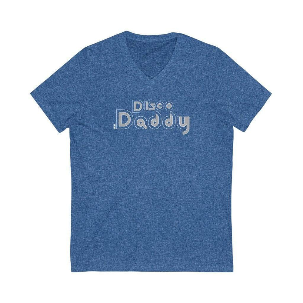 
                  
                    V-neck Heather True Royal / XS Disco Daddy V-Neck Tee INVI-Expressionwear
                  
                