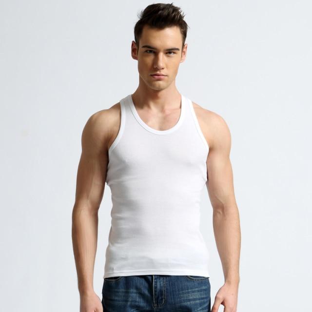 White / L No-show Tank Top INVI-Expressionwear