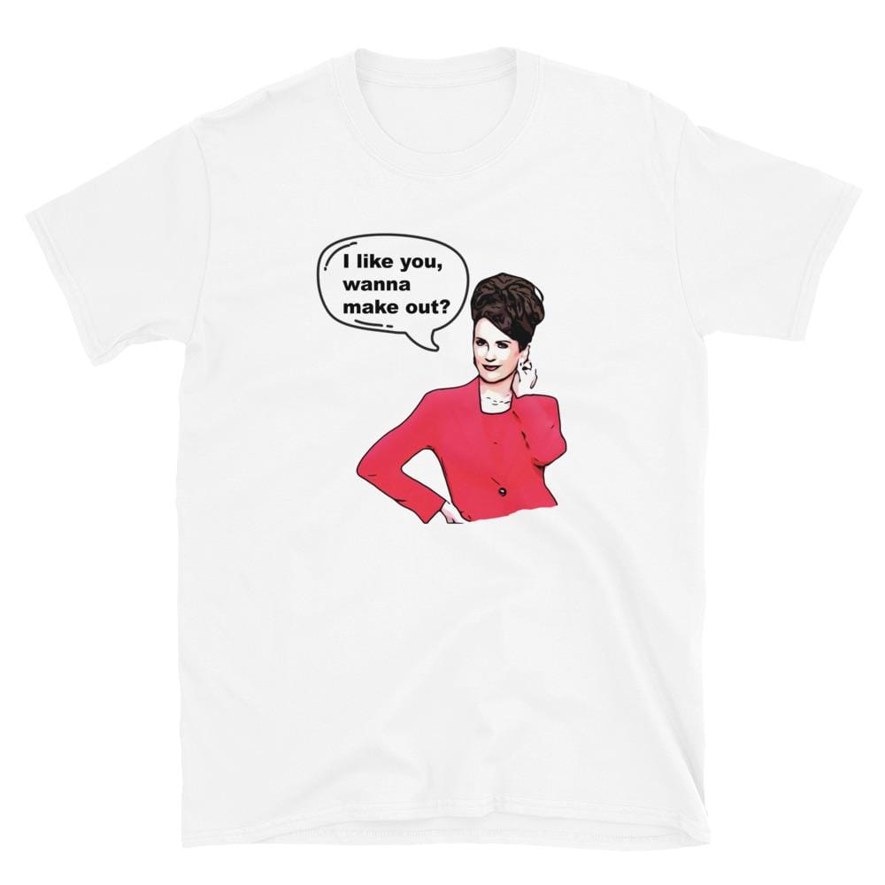 White / S Karen Walker Make Out T-Shirt INVI-Expressionwear