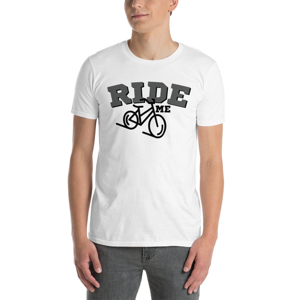 White / S Ride Me T-Shirt INVI-Expressionwear