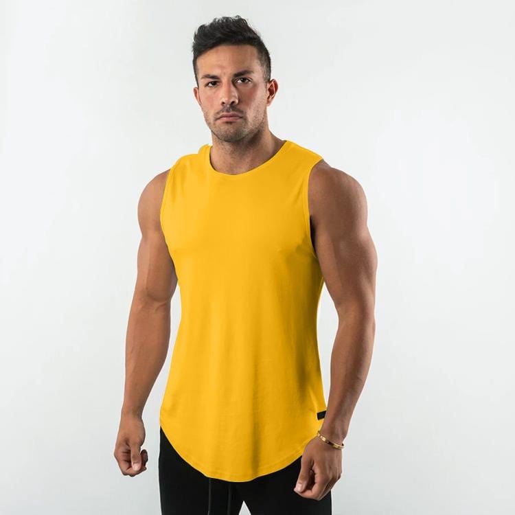 Scoop Bottom Muscle T-shirt – INVI Expressionwear