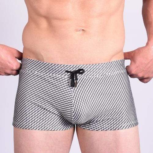 Zig Zag Trunks Swimsuit INVI-Expressionwear